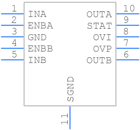 LTC4413EDD-2#PBF - Analog Devices - PCB symbol