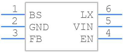 DIO6912ST6 - DIOO Microcircuits - PCB symbol