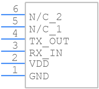 COZIR-LP-5000 - GAS SENSING SOLUTIONS LTD - PCB symbol