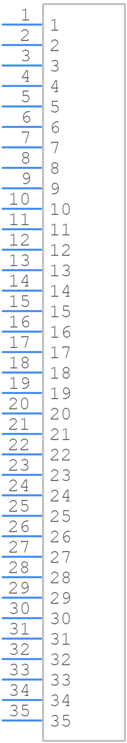 ESQ-135-37-L-S - SAMTEC - PCB symbol