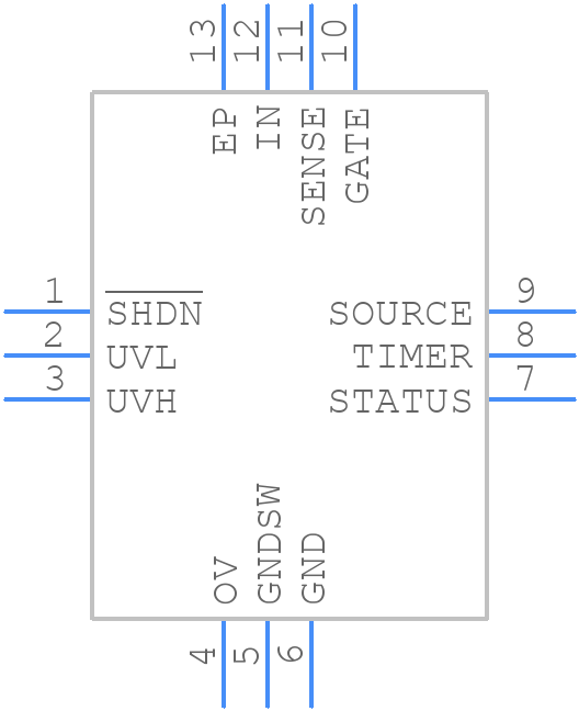 LTC4231IUD-1#PBF - Analog Devices - PCB symbol