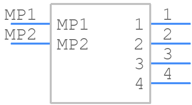 BM04B-GVHS-TB(LF)(SN) - JST (JAPAN SOLDERLESS TERMINALS) - PCB symbol