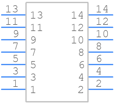 SSW-107-06-TM-D - SAMTEC - PCB symbol