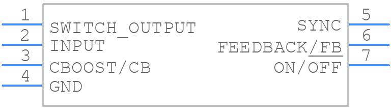 LM2670T-12/NOPB - Texas Instruments - PCB symbol
