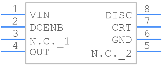 BD9555FVM-CGTR - ROHM Semiconductor - PCB symbol