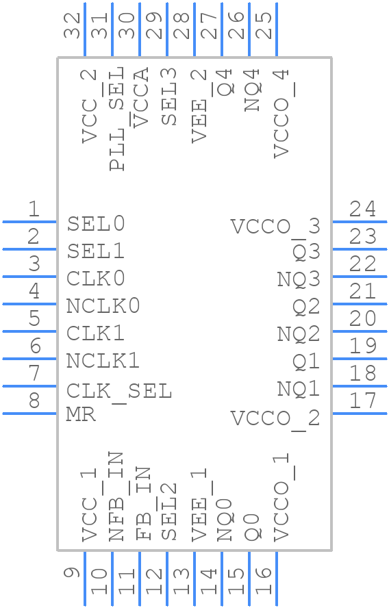 8735AY-31LF - Renesas Electronics - PCB symbol