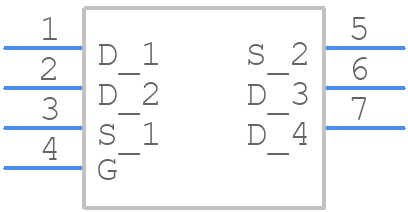 IRF6619TR1PBF - Infineon - PCB symbol