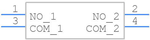 KSC921GLFS - C & K COMPONENTS - PCB symbol