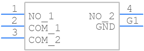 KMR421G LFS - LITTELFUSE - PCB symbol