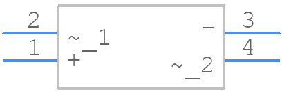 BR1010-BP - MCC - PCB symbol