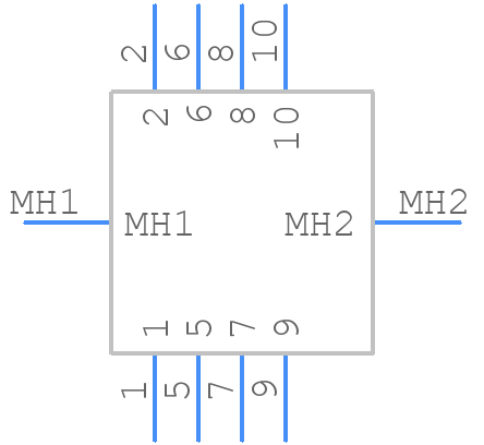 MEC2-05-01-L-TH1-WT - SAMTEC - PCB symbol