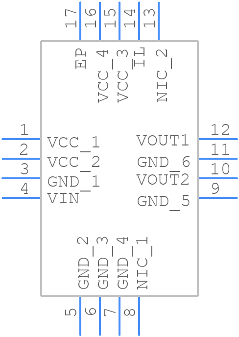 ADA4304-2ACPZ-RL - Analog Devices - PCB symbol