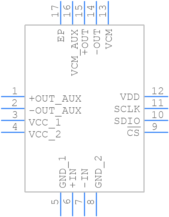 LMH6518SQ/NOPB - Texas Instruments - PCB symbol