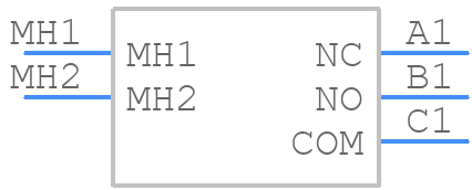 SS3N-CMSC-V-T/R - Diptronics - PCB symbol