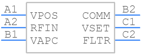 AD8311ACBZ-P7 - Analog Devices - PCB symbol