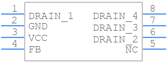 KA5M0165RN - onsemi - PCB symbol