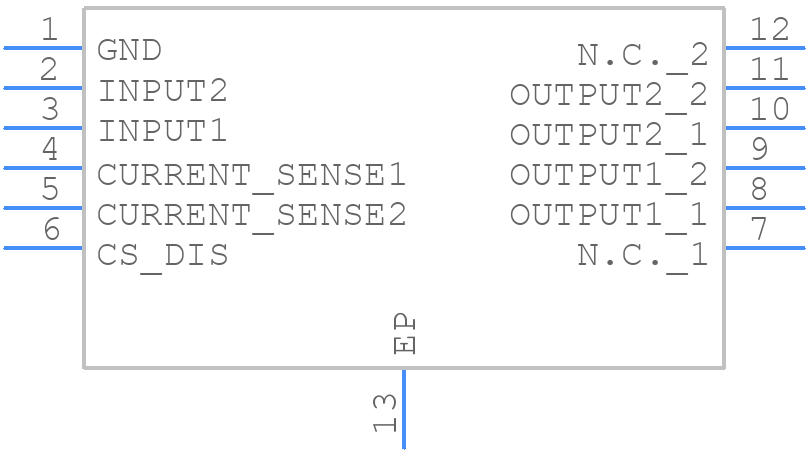 VND5E160AJ-E - STMicroelectronics - PCB symbol