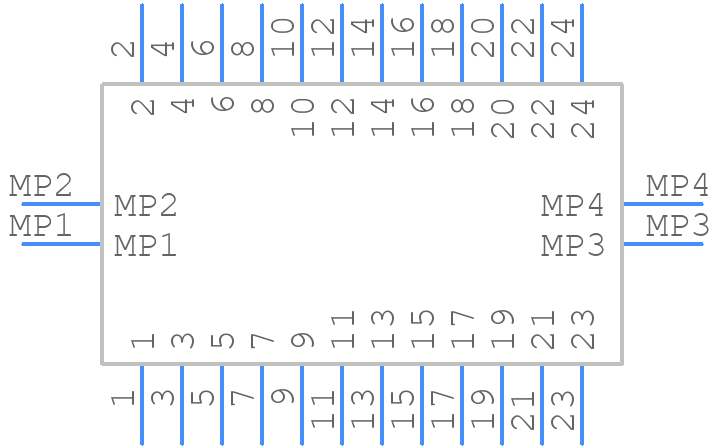 AXF5A2412 - Panasonic - PCB symbol