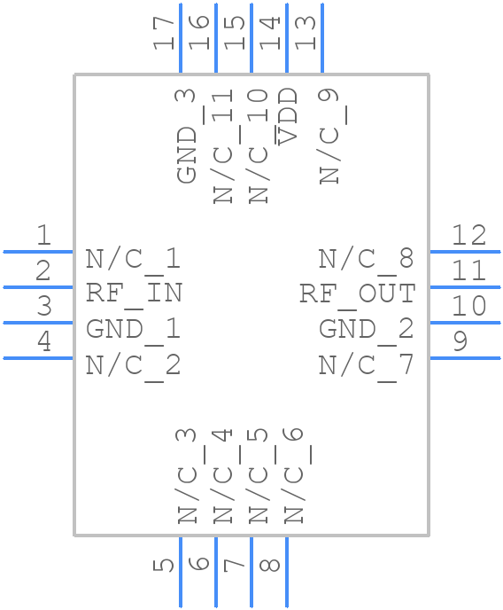 CMD263P3 - Qorvo - PCB symbol
