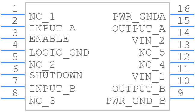 UC3708DWG4 - Texas Instruments - PCB symbol