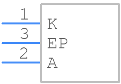 XBDAWT-00-0000-000000CC1 - CREE LED - PCB symbol