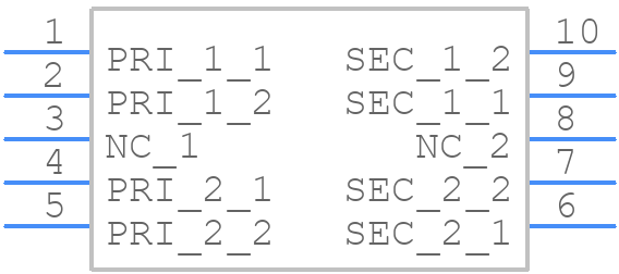 B78334B1034A003 - TDK - PCB symbol