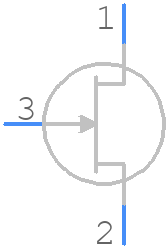2N5486 PBFREE - Central Semiconductor - PCB symbol