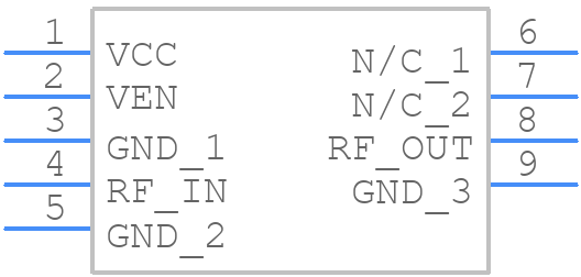 SKY65724-11 - Skyworks - PCB symbol