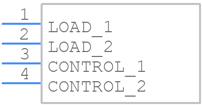 ASO241 - CRYDOM - PCB symbol