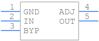 LT1964IS5-BYP#PBF - Analog Devices - PCB symbol