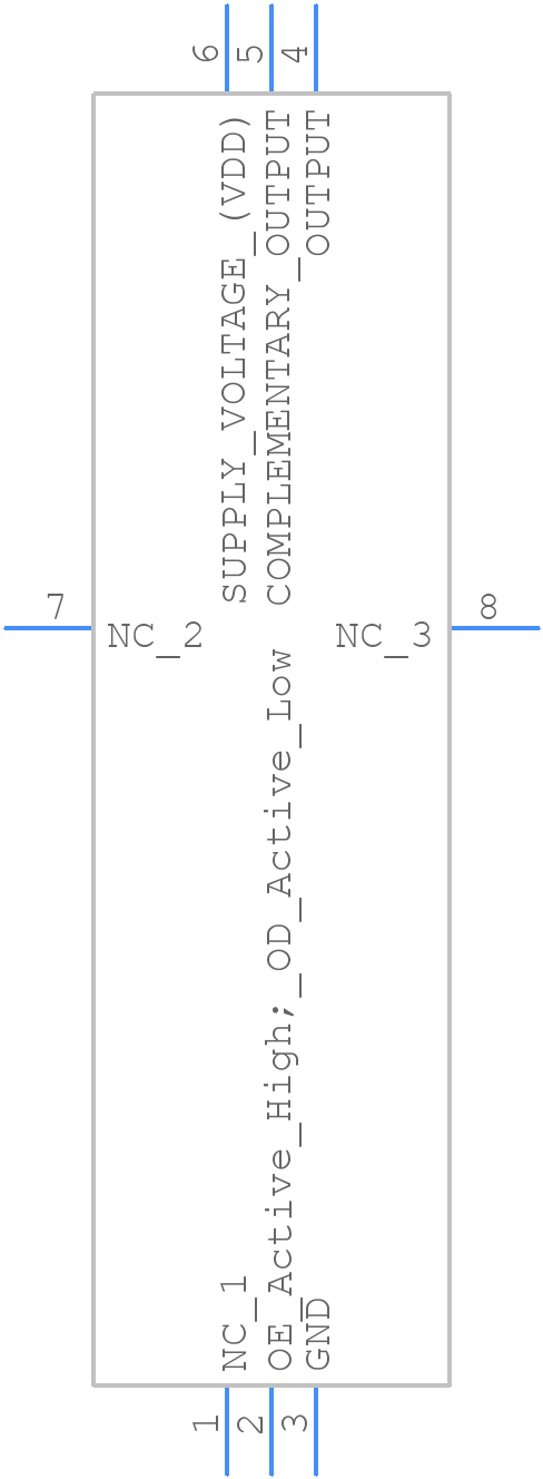 AX5DAF3-640.0000C - ABRACON - PCB symbol