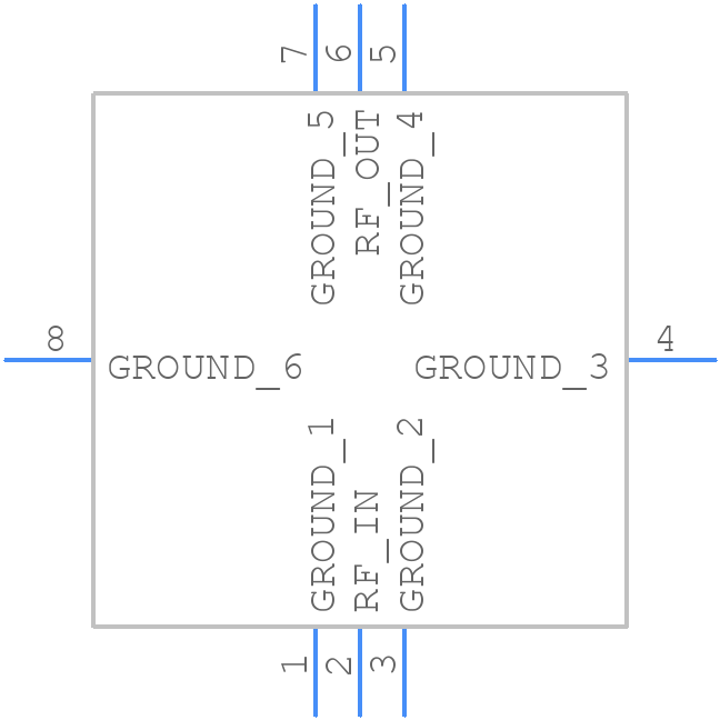 RLP-70+ - Mini-Circuits - PCB symbol