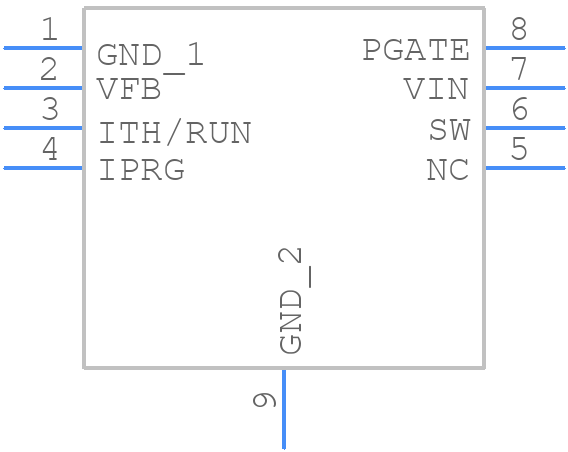 LTC3772EDDB#TRMPBF - Analog Devices - PCB symbol