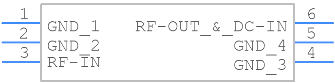 PSA-39+ - Mini-Circuits - PCB symbol