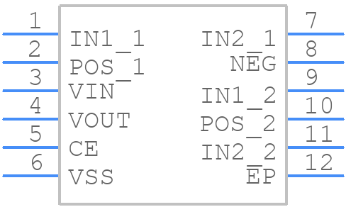 XCM414B030D2-G - Torex - PCB symbol