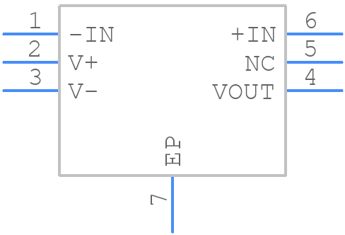 LT6105HDCB#TRMPBF - Analog Devices - PCB symbol