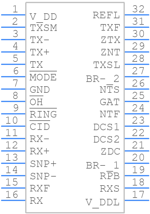 CPC5621A - LITTELFUSE - PCB symbol