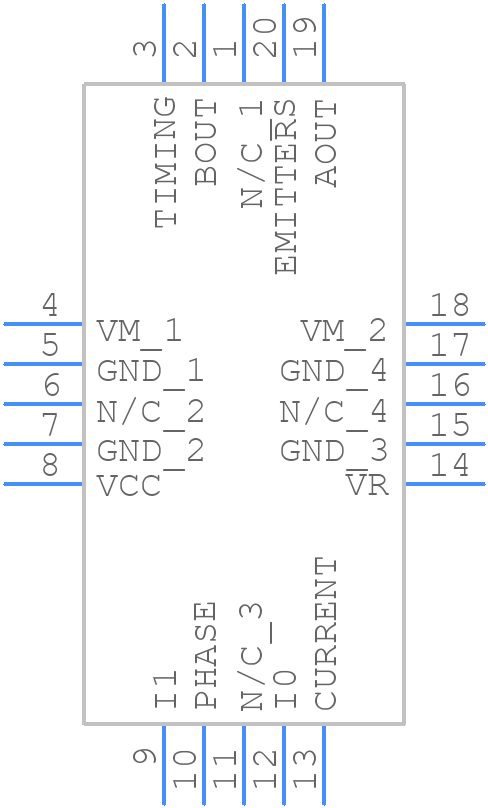 UC3717AQTR - Texas Instruments - PCB symbol