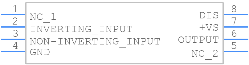 OPA632U/2K5 - Texas Instruments - PCB symbol