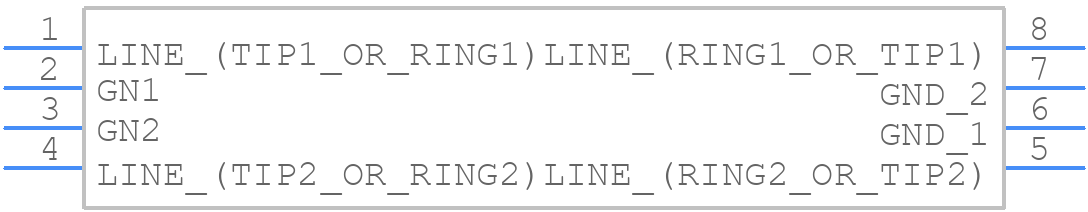 LCDP1521SRL - STMicroelectronics - PCB symbol