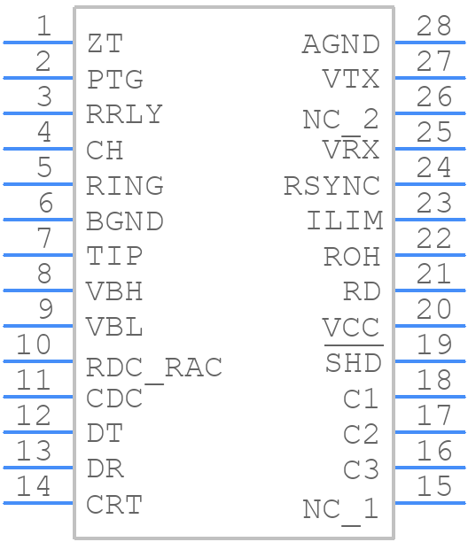 HC55130IBZ96 - Renesas Electronics - PCB symbol