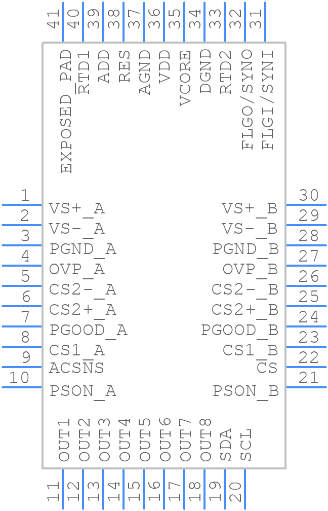 ADP1053ACPZ-R7 - Analog Devices - PCB symbol