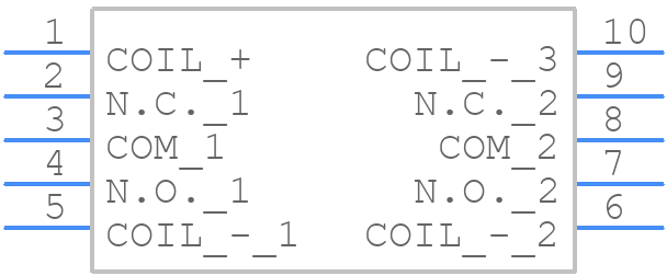 EA2-5TNU - Yageo Group - PCB symbol