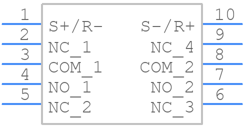 EA2-5SNJ - Yageo Group - PCB symbol