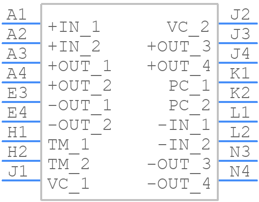 VTM48EF160T015A00 - VICOR - PCB symbol
