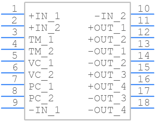 VTM48EF080T030A00 - VICOR - PCB symbol