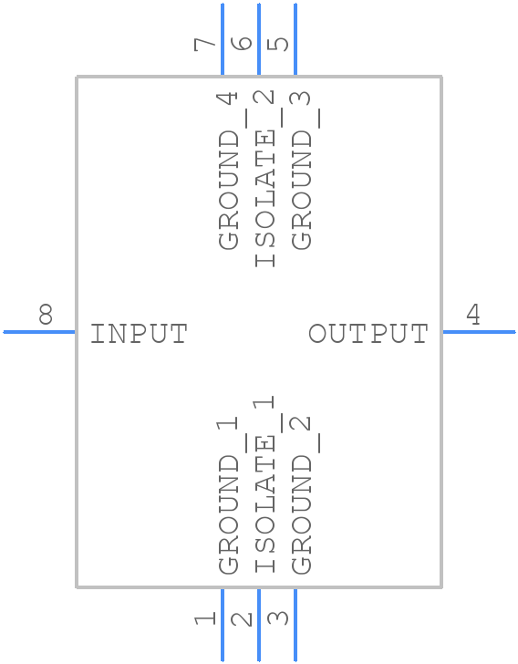 LFCG-42+ - Mini-Circuits - PCB symbol