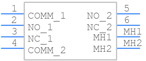 8221SD9AGE - C & K COMPONENTS - PCB symbol