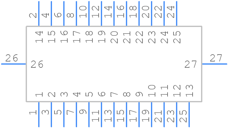 5025982593 - Molex - PCB symbol