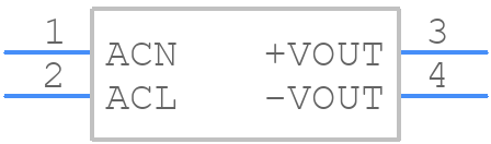VOF-6B-S5 - CUI Inc. - PCB symbol